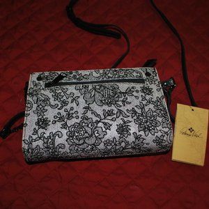 NWT Patricia Nash Chantilly Lace Turati Cross Body